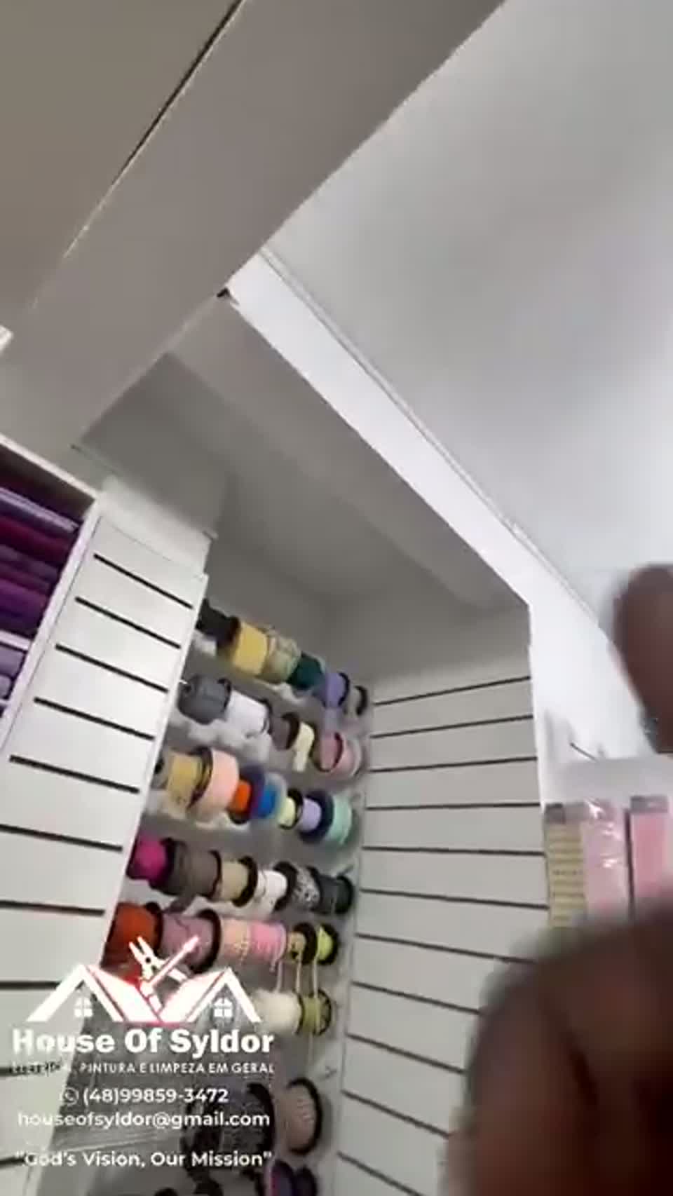 Organização e acabamento interno